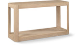 Reeves Natural Console Table 99068Oak-ST Meridian Furniture