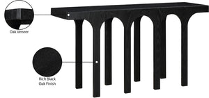 Westfield Black Console Table 99075Black-T Meridian Furniture