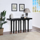 Westfield Black Console Table 99075Black-T Meridian Furniture