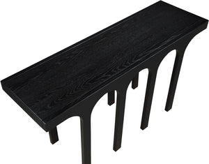 Westfield Black Console Table 99075Black-T Meridian Furniture