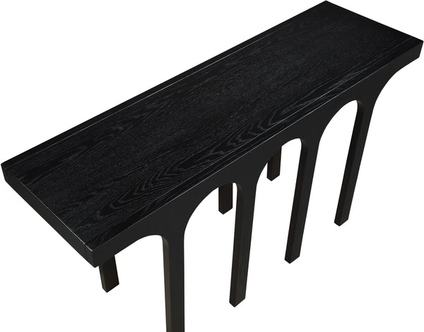 Westfield Black Console Table 99075Black-T Meridian Furniture