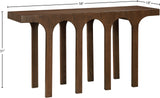 Westfield Brown Console Table 99075Brown-T Meridian Furniture