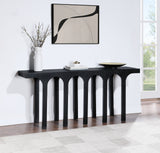 Westfield Black Console Table 99076Black-T Meridian Furniture