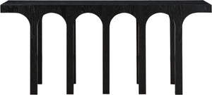 Westfield Black Console Table 99076Black-T Meridian Furniture