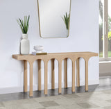 Westfield Natural Console Table 99076Oak-T Meridian Furniture