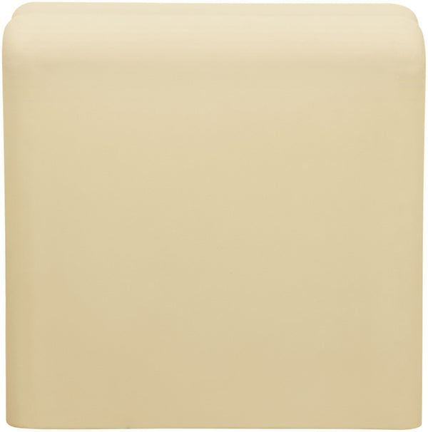 Meridian Furniture I Need to Find What's Common Across All Variants: Roland, Sculptural, Iron, Coffee Table, Powder Coated Matte Finish, Modern Living Room, Low Profile. Beige 99079Beige-CT