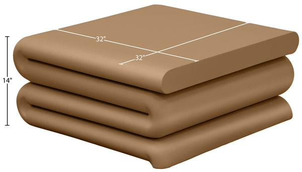 Meridian Furniture I Need to Find What's Common Across All Variants: Roland, Sculptural, Iron, Coffee Table, Powder Coated Matte Finish, Modern Living Room, Low Profile. Brown 99079Brown-CT