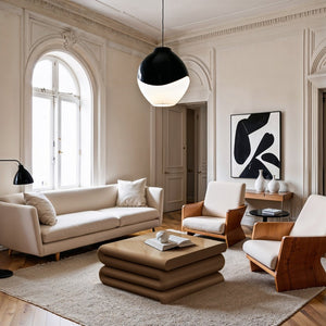 Meridian Furniture I Need to Find What's Common Across All Variants: Roland, Sculptural, Iron, Coffee Table, Powder Coated Matte Finish, Modern Living Room, Low Profile. Brown 99079Brown-CT