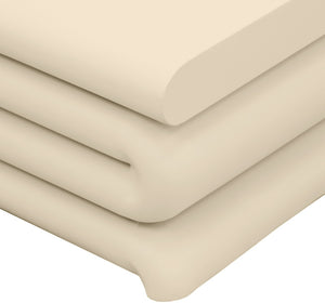 Meridian Furniture I Need to Find What's Common Across All Variants: Roland, Sculptural, Iron, Coffee Table, Powder Coated Matte Finish, Modern Living Room, Low Profile. Cream 99079Cream-CT
