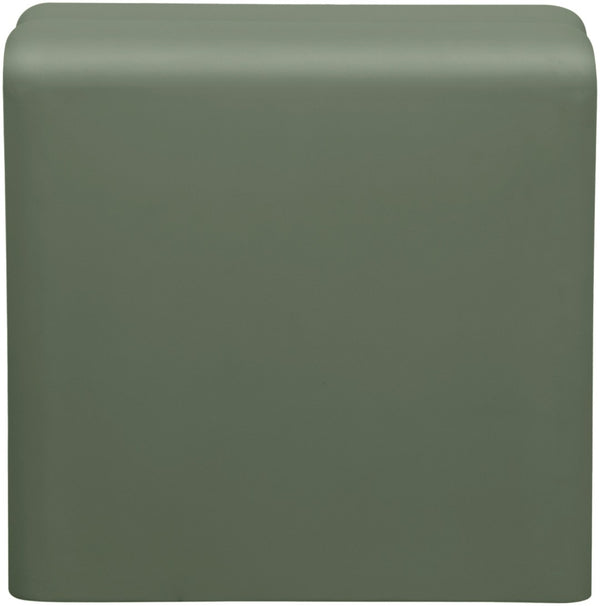 Meridian Furniture I Need to Find What's Common Across All Variants: Roland, Sculptural, Iron, Coffee Table, Powder Coated Matte Finish, Modern Living Room, Low Profile. Green 99079Green-CT