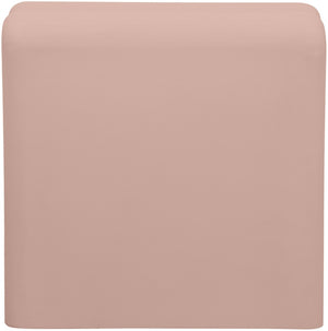 Meridian Furniture I Need to Find What's Common Across All Variants: Roland, Sculptural, Iron, Coffee Table, Powder Coated Matte Finish, Modern Living Room, Low Profile. Pink 99079Pink-CT