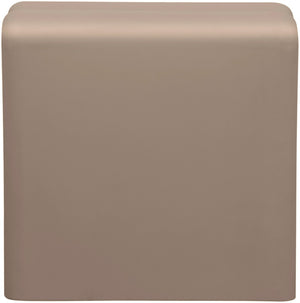 Meridian Furniture I Need to Find What's Common Across All Variants: Roland, Sculptural, Iron, Coffee Table, Powder Coated Matte Finish, Modern Living Room, Low Profile. Taupe 99079Taupe-CT