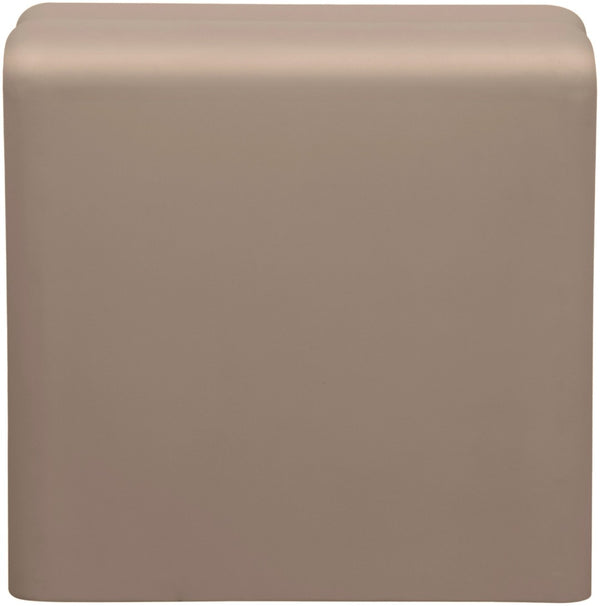 Meridian Furniture I Need to Find What's Common Across All Variants: Roland, Sculptural, Iron, Coffee Table, Powder Coated Matte Finish, Modern Living Room, Low Profile. Taupe 99079Taupe-CT