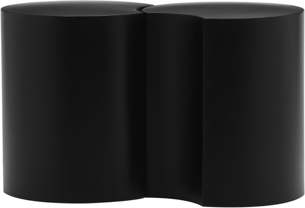 Dimple Black End Table 99081Black-2A Meridian Furniture