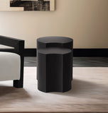 Dimple Black End Table 99081Black-2C Meridian Furniture