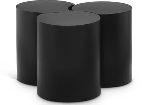 Dimple Black Coffee Table 99081Black-3C Meridian Furniture