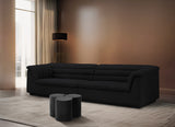 Dimple Black Coffee Table 99081Black-3C Meridian Furniture