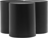 Dimple Black Coffee Table 99081Black-3C Meridian Furniture