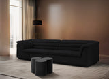 Dimple Black Coffee Table 99081Black-3D Meridian Furniture