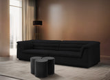 Dimple Black Coffee Table 99081Black-3E Meridian Furniture