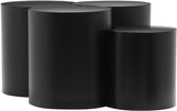 Dimple Black Coffee Table 99081Black-4A Meridian Furniture