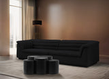 Dimple Black Coffee Table 99081Black-5A Meridian Furniture