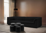 Dimple Black Coffee Table 99081Black-6A Meridian Furniture