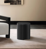 Dimple Black End Table 99081Black-ET16 Meridian Furniture