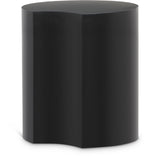 Dimple Black End Table 99081Black-ET18 Meridian Furniture