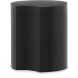 Dimple Black End Table 99081Black-ET20 Meridian Furniture