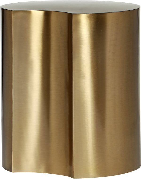 Dimple Gold End Table 99081Gold-ET16 Meridian Furniture