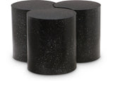 Dimple Black Coffee Table 99084Black-3D Meridian Furniture