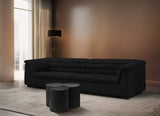 Dimple Black Coffee Table 99084Black-3E Meridian Furniture