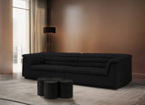 Dimple Black Coffee Table 99084Black-4B Meridian Furniture