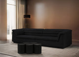 Dimple Black Coffee Table 99084Black-5B Meridian Furniture