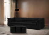 Dimple Black Coffee Table 99084Black-5C Meridian Furniture