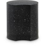 Dimple Black End Table 99084Black-ET18 Meridian Furniture