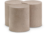 Dimple Taupe Coffee Table 99084Taupe-3C Meridian Furniture