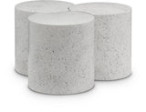 Dimple White Coffee Table 99084White-3E Meridian Furniture