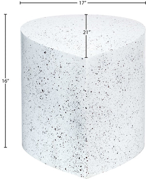 Petal White Coffee Table 99088White-CT Meridian Furniture