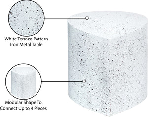 Petal White Coffee Table 99088White-CT Meridian Furniture