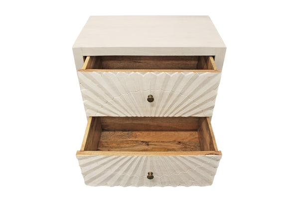 Moti Brasser 2-Drawer Nightstand 99114001