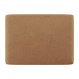 Monterey Upholstered Foam Cushion Ottoman with Solid Wood Frame for Living Rooms