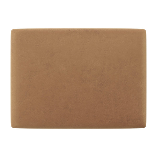 Monterey Upholstered Foam Cushion Ottoman with Solid Wood Frame for Living Rooms