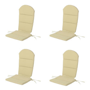 English Elm Christopher Knight Home® - Chair Cushion, Khaki Adirondack Style, Water-Resistant Fabric, Tailored Comfort For Outdoor Seating N769P577024K