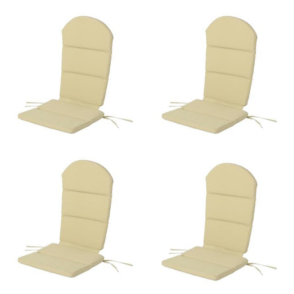 English Elm Christopher Knight Home® - Chair Cushion, Khaki Adirondack Style, Water-Resistant Fabric, Tailored Comfort For Outdoor Seating N769P577024K