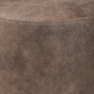 Baxton Studio Baxton Studio Kira Modern Nesting Table and Ottoman Set - Sleek Design for Space-Saving Elegance 180430-Grey/Black-2PC Set