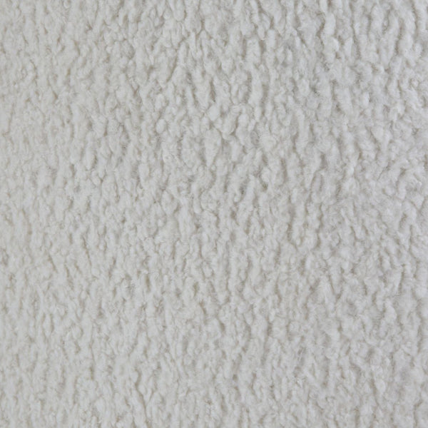 English Elm Teddy 3-Seat Sherpa Sofa in Plush White Upholstery — Sturdy Wooden Frame, Cozy Family-Ready Seating Comfort B016P329791