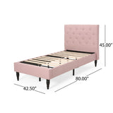 Christopher Knight Home® - Noble House - Twin Size Upholstery Bed