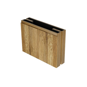 English Elm 30inch Floating Bathroom Vanity Wall Mounted Cabinet with Drawer Storage No Basin Dark Yellow W3520P391031